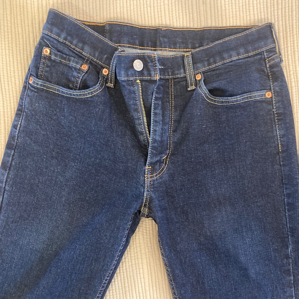 Levi's 514 jeans dark wash - men's 33x34